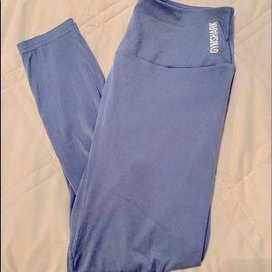 Gymshark training 7/8 leggings-blue